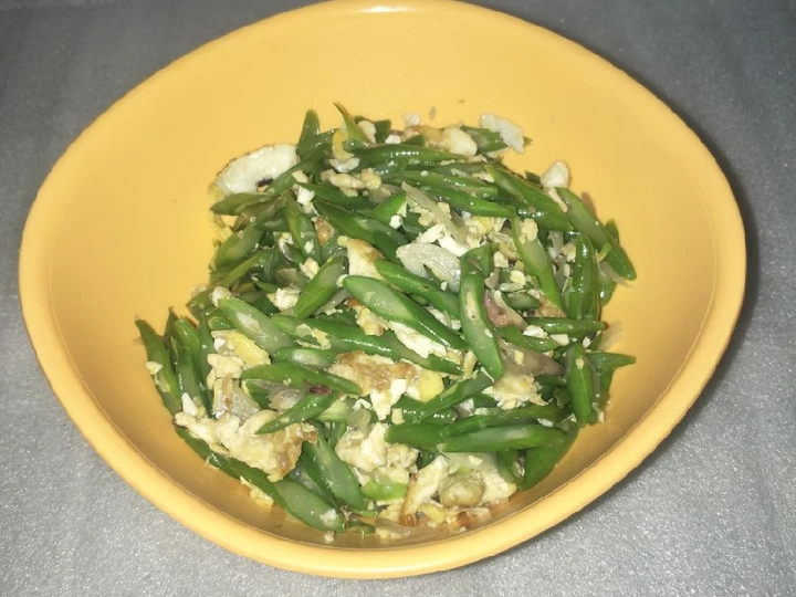 Cara Gampang Membikin Resep Tumis Buncis Telur arik by BuNda yang Bikin Ngiler Anti Ribet, Sempurna