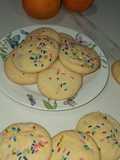 Galletitas arcoíris de naranja 🌈 ♡