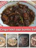 Cingur kikil bumbu Bali