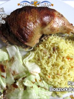 Gombával, májjal töltött csirkecomb (Gluténmentesen is) recept fotója