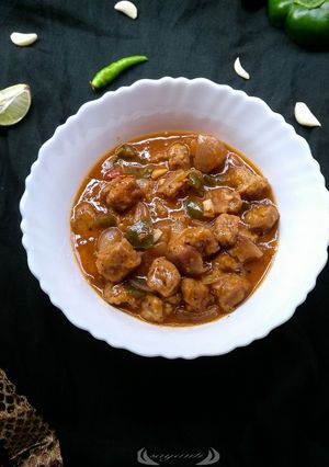 A picture of Schezwan Pepper soybean.