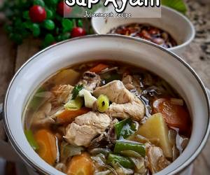 Resep Populer Sup Ayam Nikmat Lezat