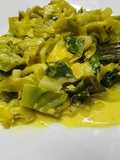 Spitzkohl in Curryrahmsosse