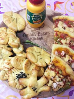 صورة لوصفة معجنات بعجينة المستردة 🍕🥠