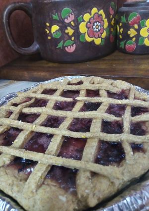 Una foto de Pasta frola para diabéticos 🥧🥧!!! Sin azúcar 👩‍🍳👩‍🍳👩‍🍳