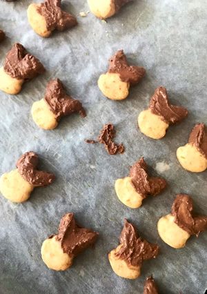 Foto resep Putri salju keju / Choco hazelnut cheese