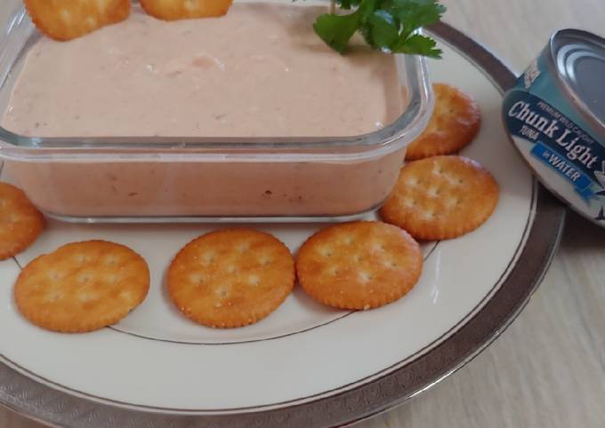 Dip de atún Receta de Cocina más Con SANDY- Cookpad