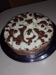 Una foto de Torta de cumpleaños sin azúcar