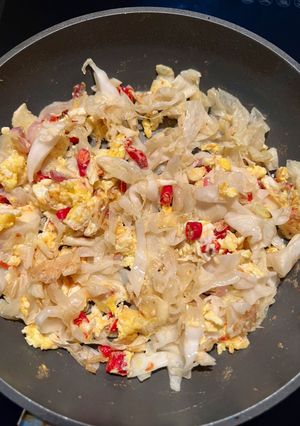 Foto resep Tumis kol telor