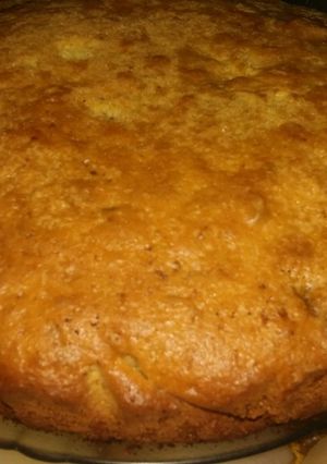 Una foto de Torta de naranja y pedacitos de chocolate