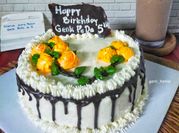 Gambar butter cream ulang tahun
