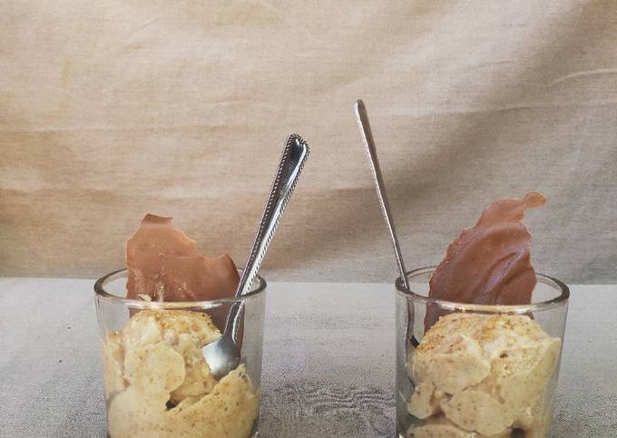 Vegan cinna banana toast nice cream Recipe