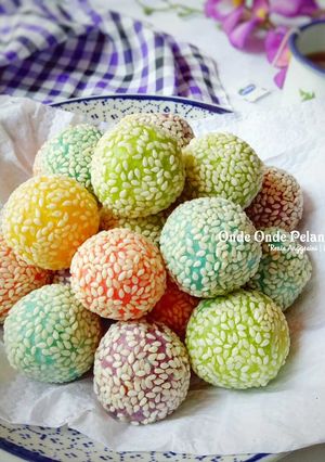 Foto resep Onde Onde Pelangi