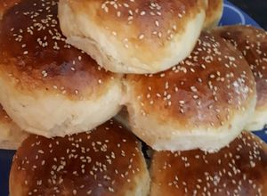 صورة لوصفة خبز الهمبرغر