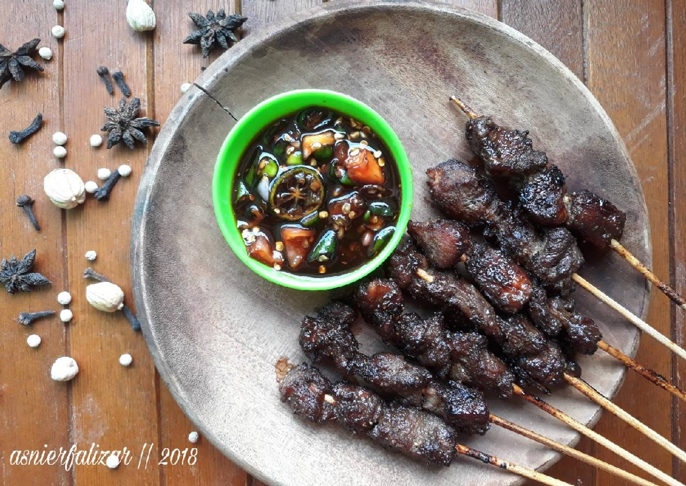 Sate kambing maranggi