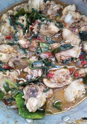 รูปของ ไก่หมกหม้อ