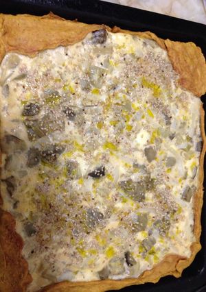 Una foto de Tarta de berenjenas "a ojo"