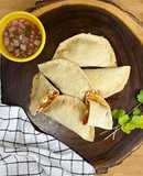 Empanadas de carne con masa de avena en airfryer