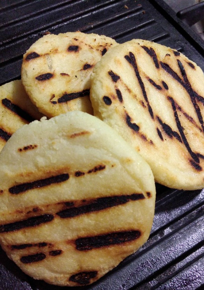Una foto de Arepas