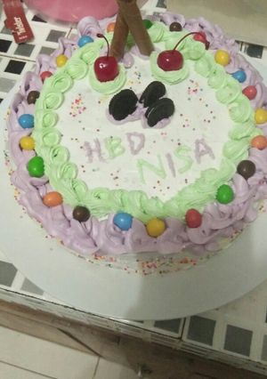 Foto resep Kue tart ultah ala diriku