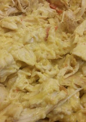 A picture of Cream of Chicken Casserole.
