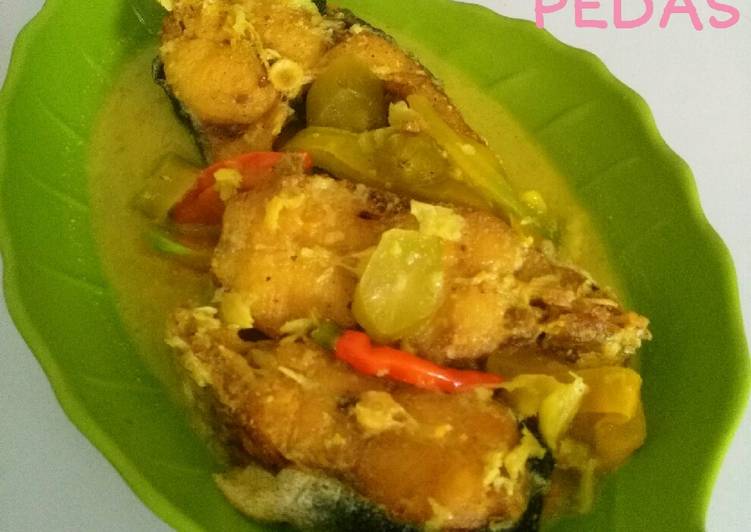 Bahan mengolah Ikan patin santan pedas (no amis) Lezat