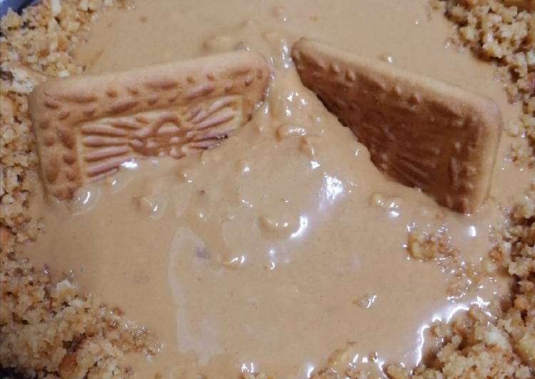 Biscoff Biskut Tiger Peanut Cheesecake