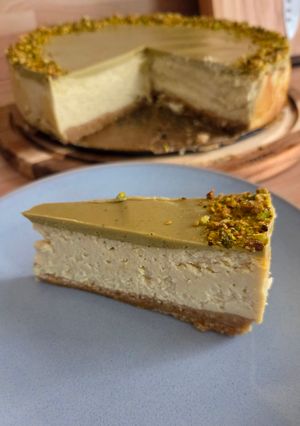 Pisztáciás sajttorta (Pisztáciás Cheescake) recept fotója