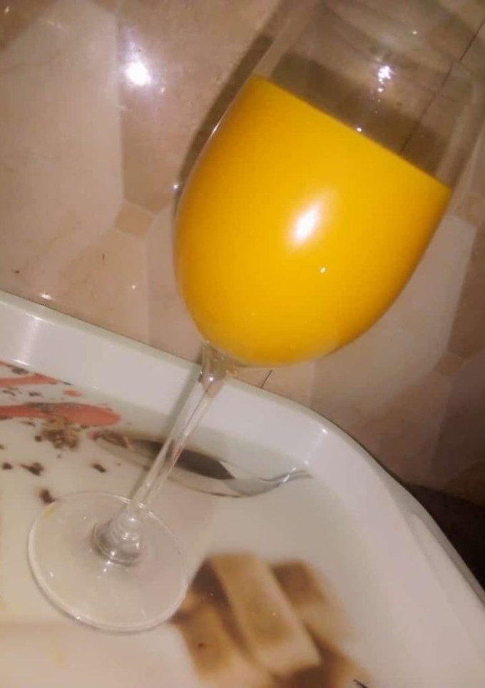 A picture of Mango juice.
