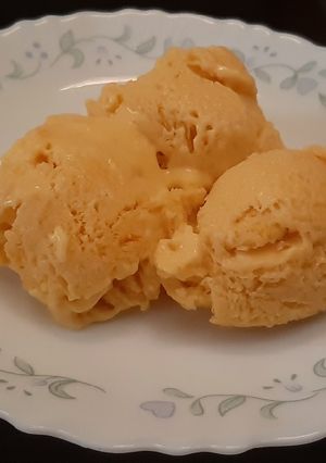 A picture of Mango Icecream.