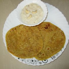 A picture of Puran poli.
