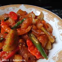 A picture of Sambel Kikil.