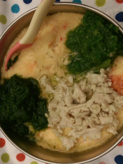 寶寶 營養蒸蛋粥 的食譜成品照片