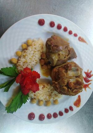 صورة لوصفة الكوارع بالحمص قنبلة المطبخ