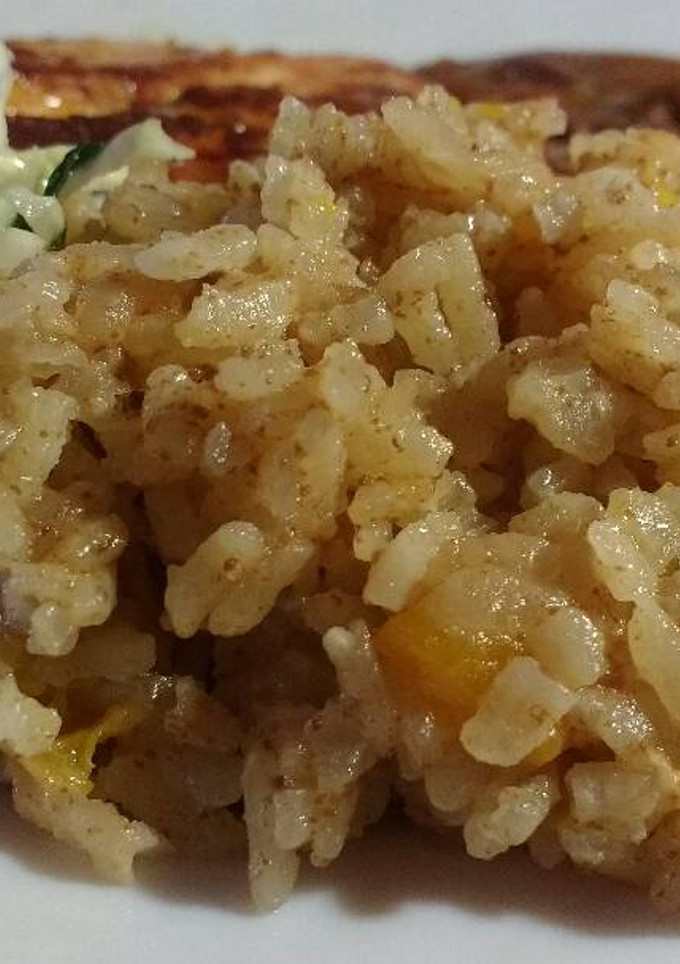 Una foto de Arroz con coco caribeño