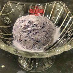 Black Grapes Ice cream A picture of Black Grapes Ice cream.