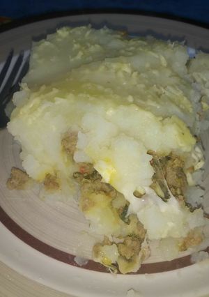Una foto de Pastel de papa (súper fácil)