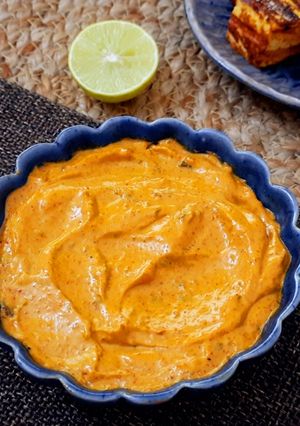 A picture of Eggless Tandoori Mayonnaise.