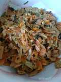 Tumis rolade sawi putih