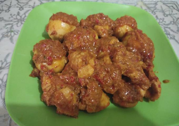 Rendang Telur Ayam