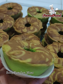 Foto resep Bolu Pandan Mini