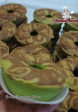 Foto resep Bolu Pandan Mini