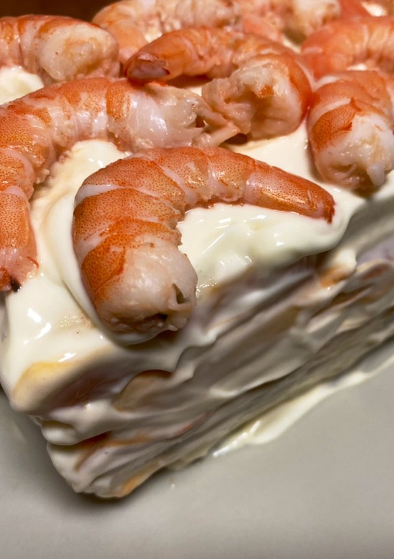 Una foto de Pastel frío
