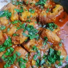 A picture of Soya chaap.