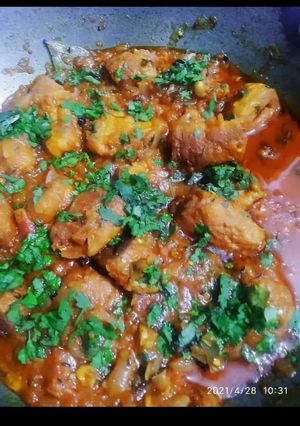 A picture of Soya chaap.