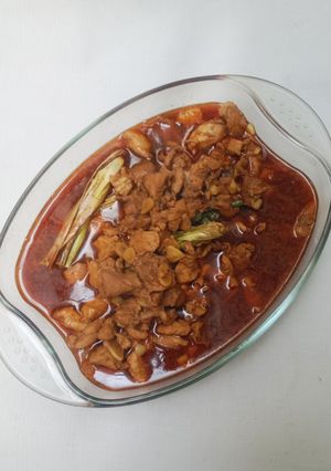Foto resep Ayam Kuah Bumbu Rendang Kecap