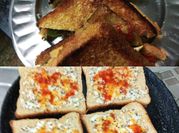 A picture of garlic bread slices