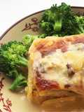 Salmon potato gratin