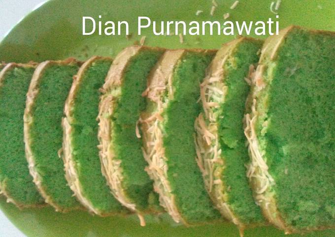 Bolu Pandan Panggang Putih Telur