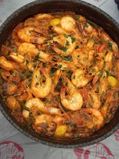 صورة لوصفة طاجن جمبرى 🦐🦐